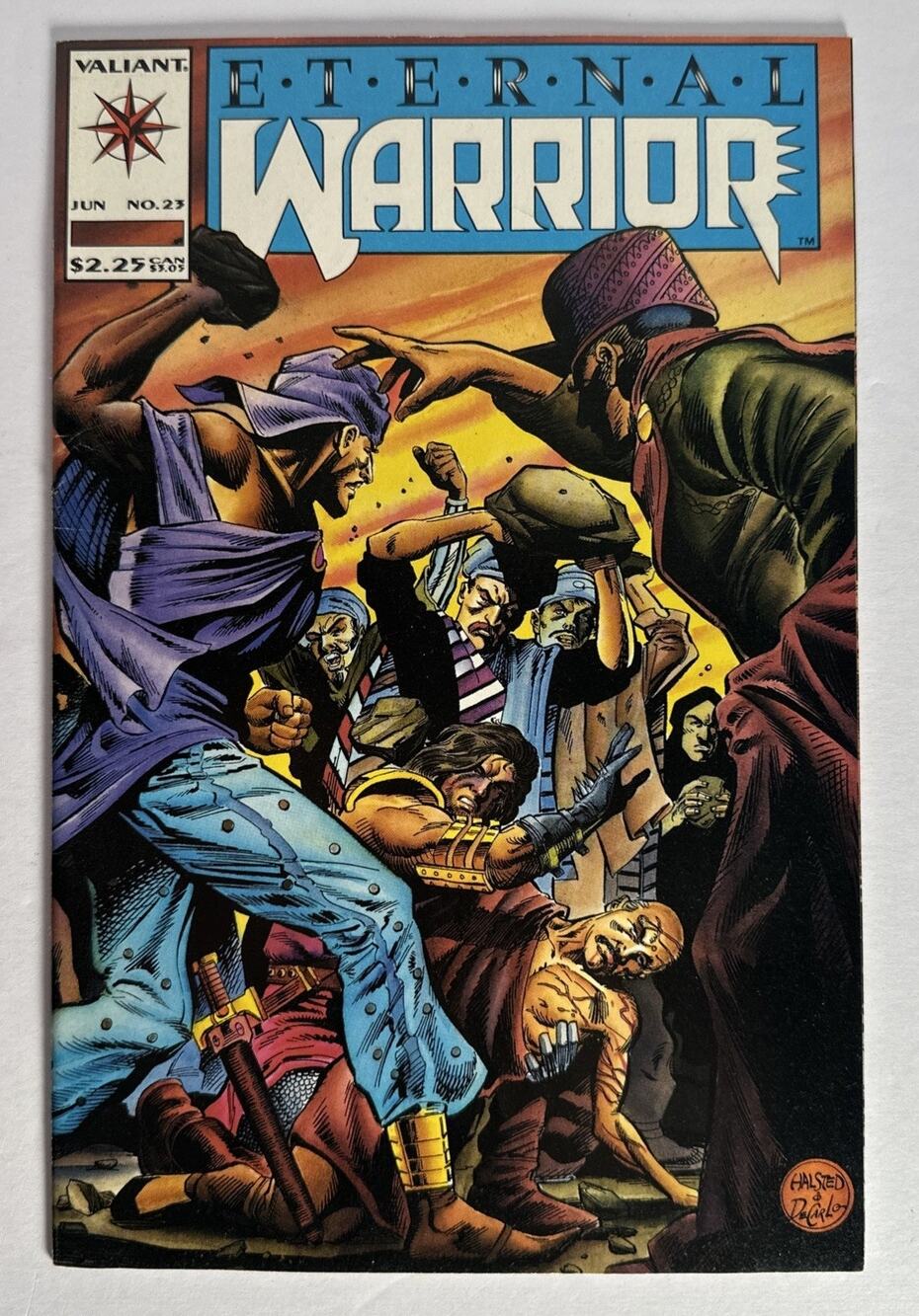 Valiant Comics No. 23 Eternal Warrior Comic Book Series